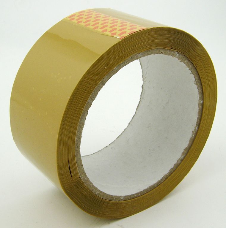 P.V.C. Parcel Tape - Brown